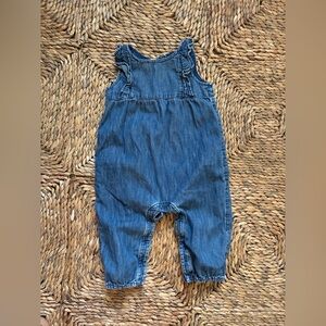 Gap girls denim romper